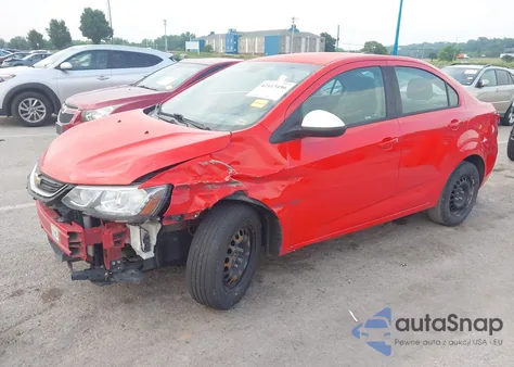 2017 Chevrolet Sonic Ls Auto z USA, uszkodzony, nr VIN 1G1JB5SHXH4144411